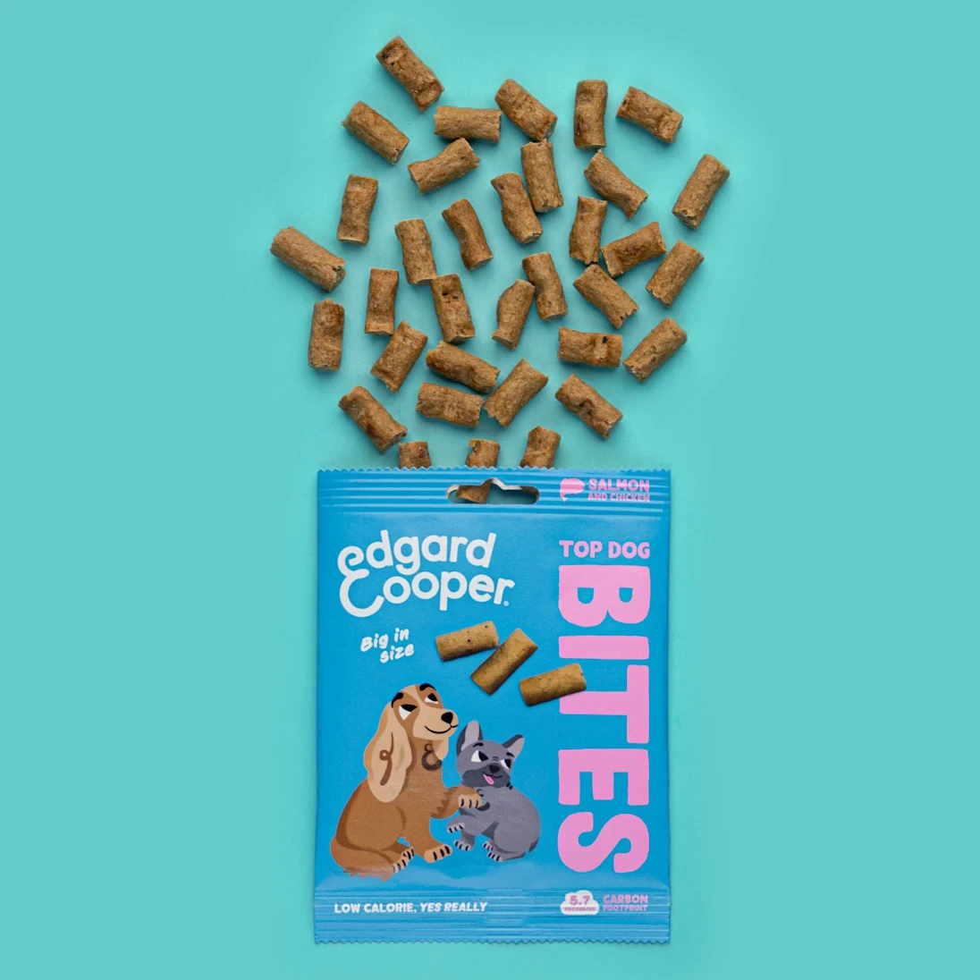 Edgard Cooper Soft and appetizing bite-size treats for dogs 50g Salmon/chicken, Big - image 2 of 3