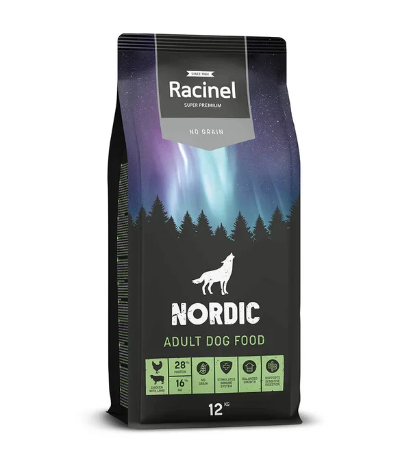 Racinel Täisväärtuslik toit koertele, 12kg Kana/lammas - image 1 of 1