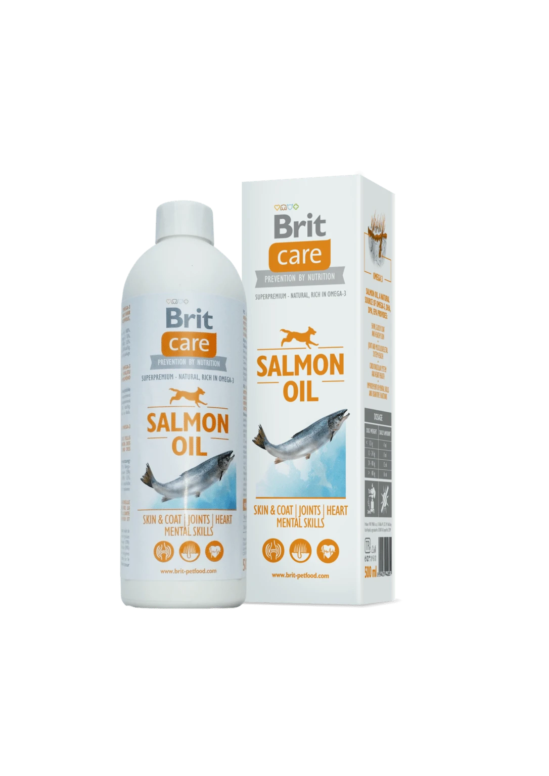Brit Care Lõheõli tugeva karvkatte ja terve naha jaoks 500ml - image 1 of 1