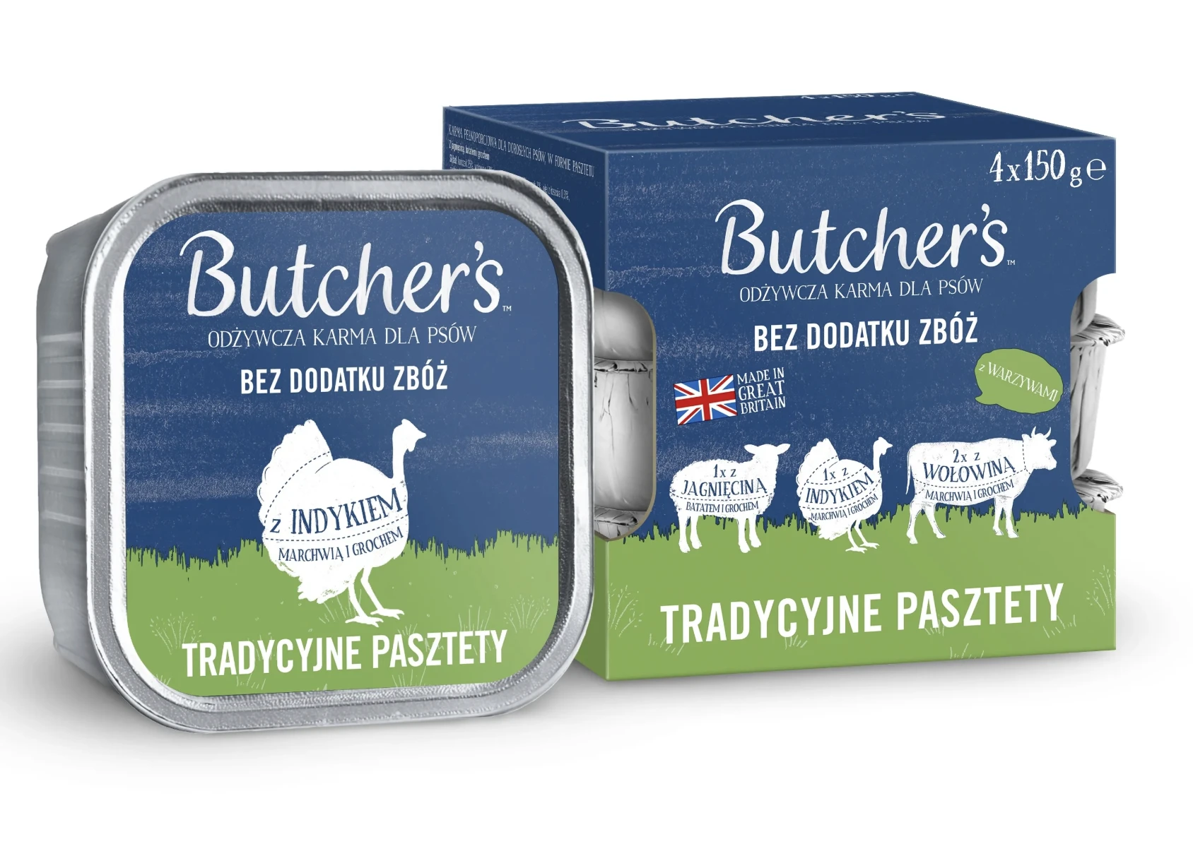 Butchers Pasteet koerale Original Lammas-kalkun-veis 150g x 4tk - image 1 of 1