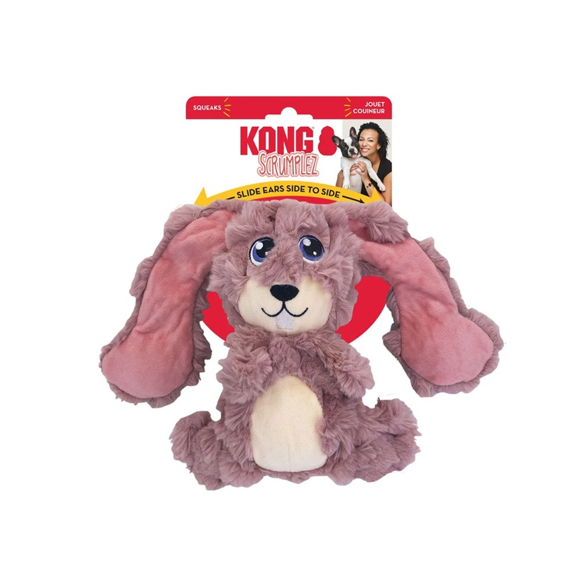 Scrumplez Bunny Toy for Dog M - image 2 of 2