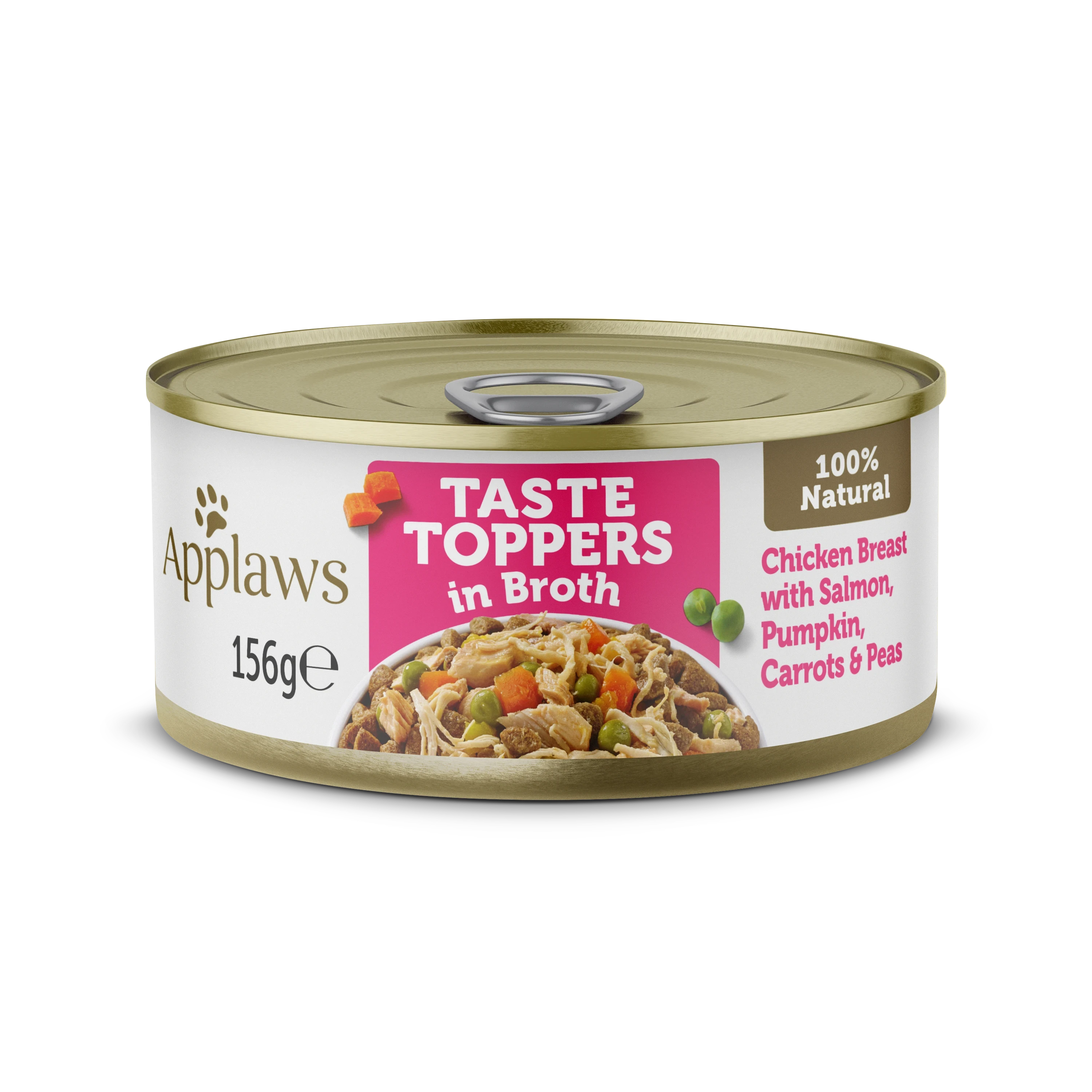Koera konserv Taste Toppers 156g - Kana/lõhe/köögivili puljongis - image 1 of 1