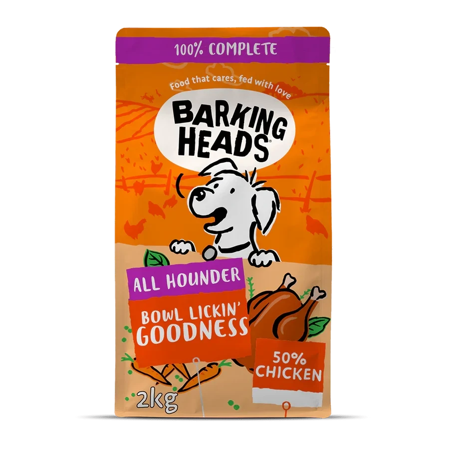 Complete dog feed - 2kg Bowl Lickin Goodness with chicken - image 1 of 3