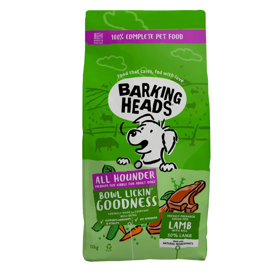 Complete dog feed - 12kg Bowl Lickin Goodness with lamb - image 1 of 3