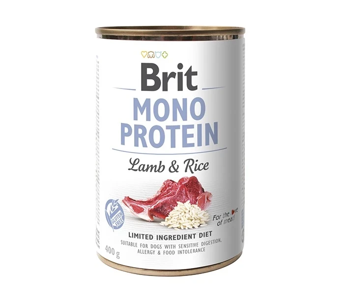 Ühe proteiiniga konserv 400g - Lammas ja riis - image 1 of 1