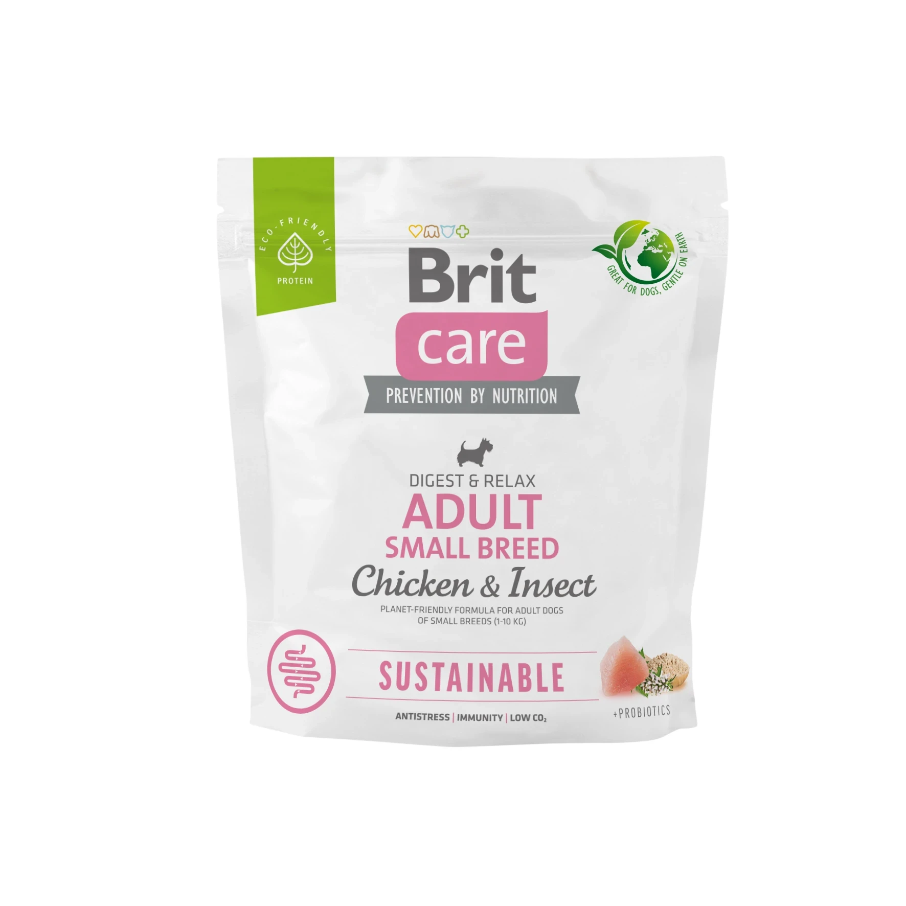 Sustainable Adult Small Breed Chicken&Insect koeratoit - 1kg - image 1 of 1