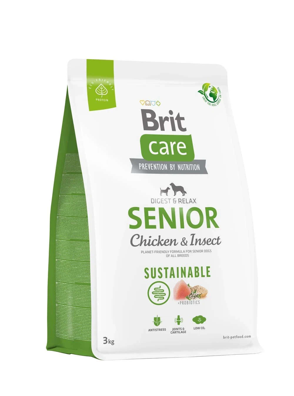Brit Care Sustainable Senior Chicken&Insect dog food - 3kg - image 1 of 1