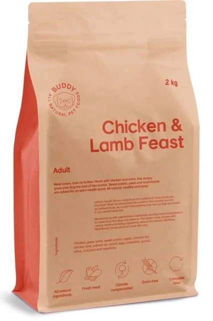 Kuivtoit koertele - 2kg, Kana/lammas - image 2 of 2