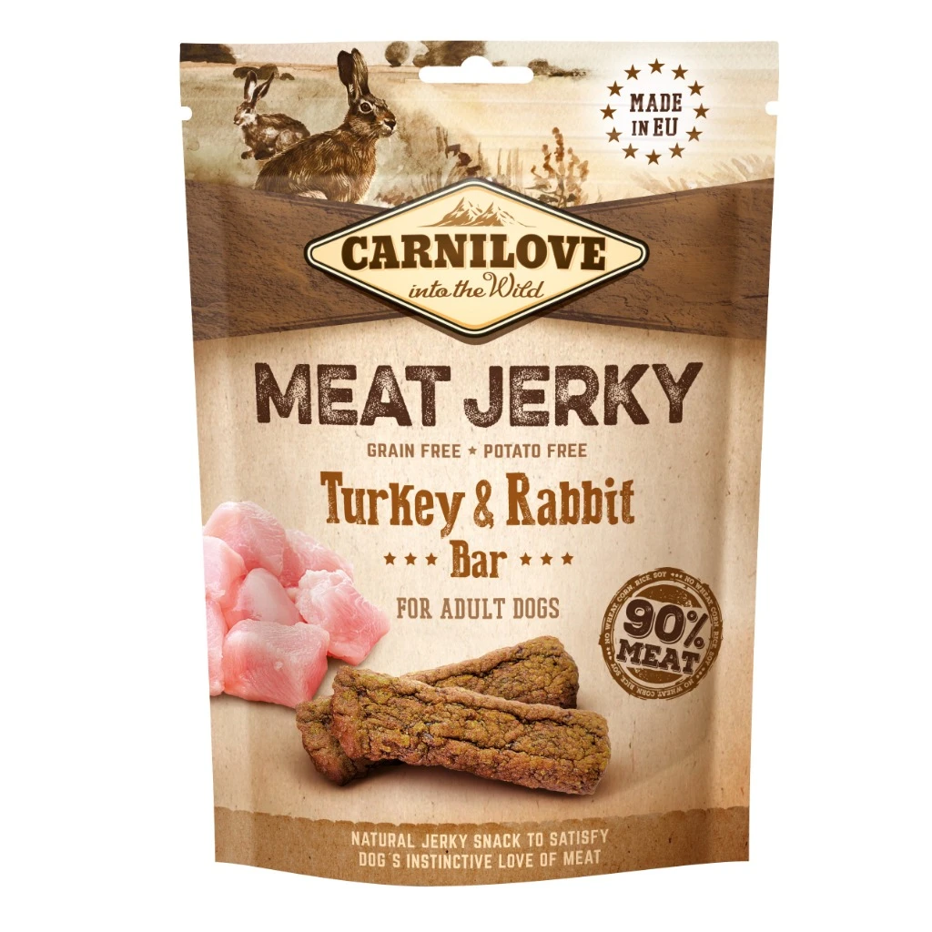Meat Jerky 100g Dog Treats - Turkey & Rabbit Bar - image 1 of 1