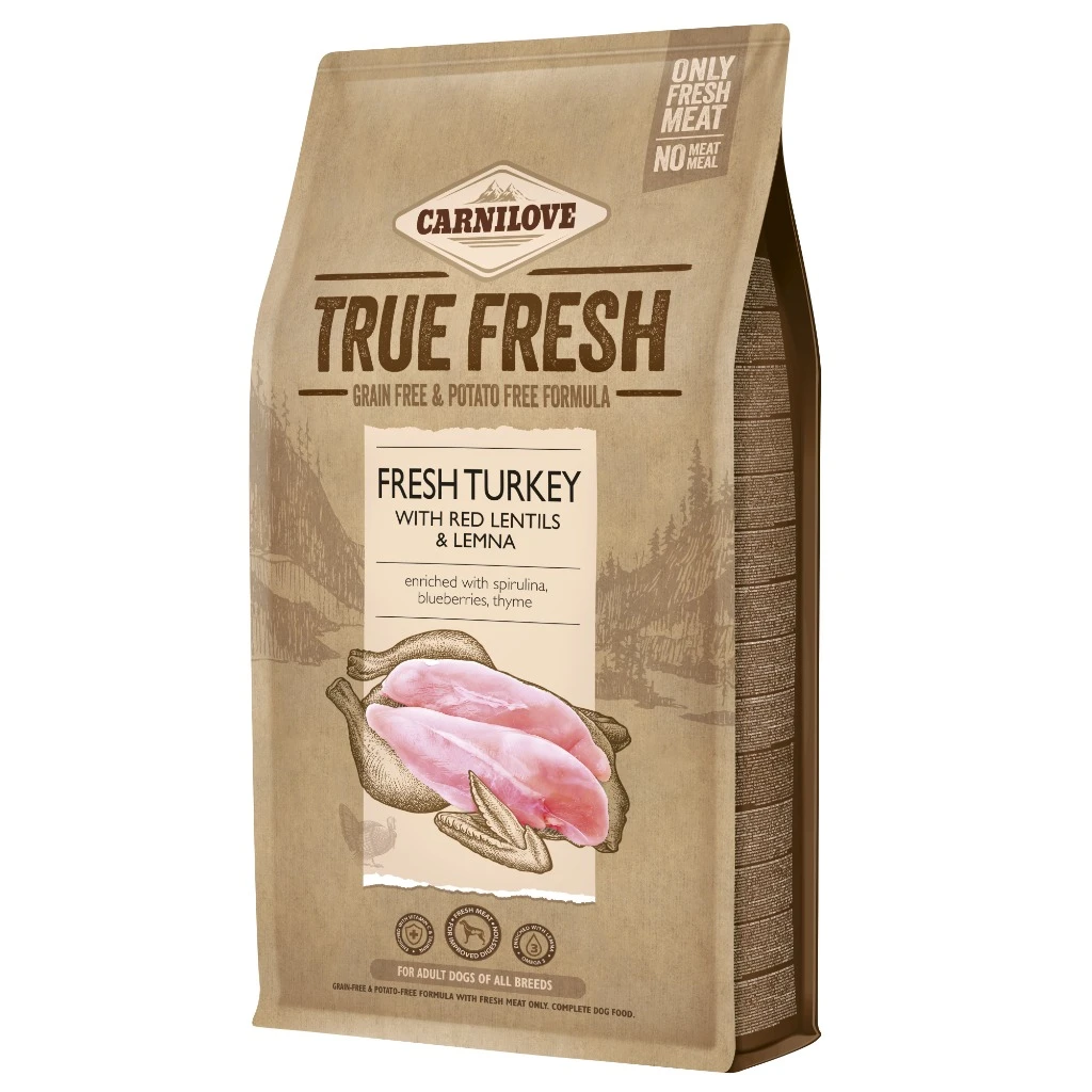 True Fresh - Turkey, Red Lentils & Lemna 4kg - image 1 of 1