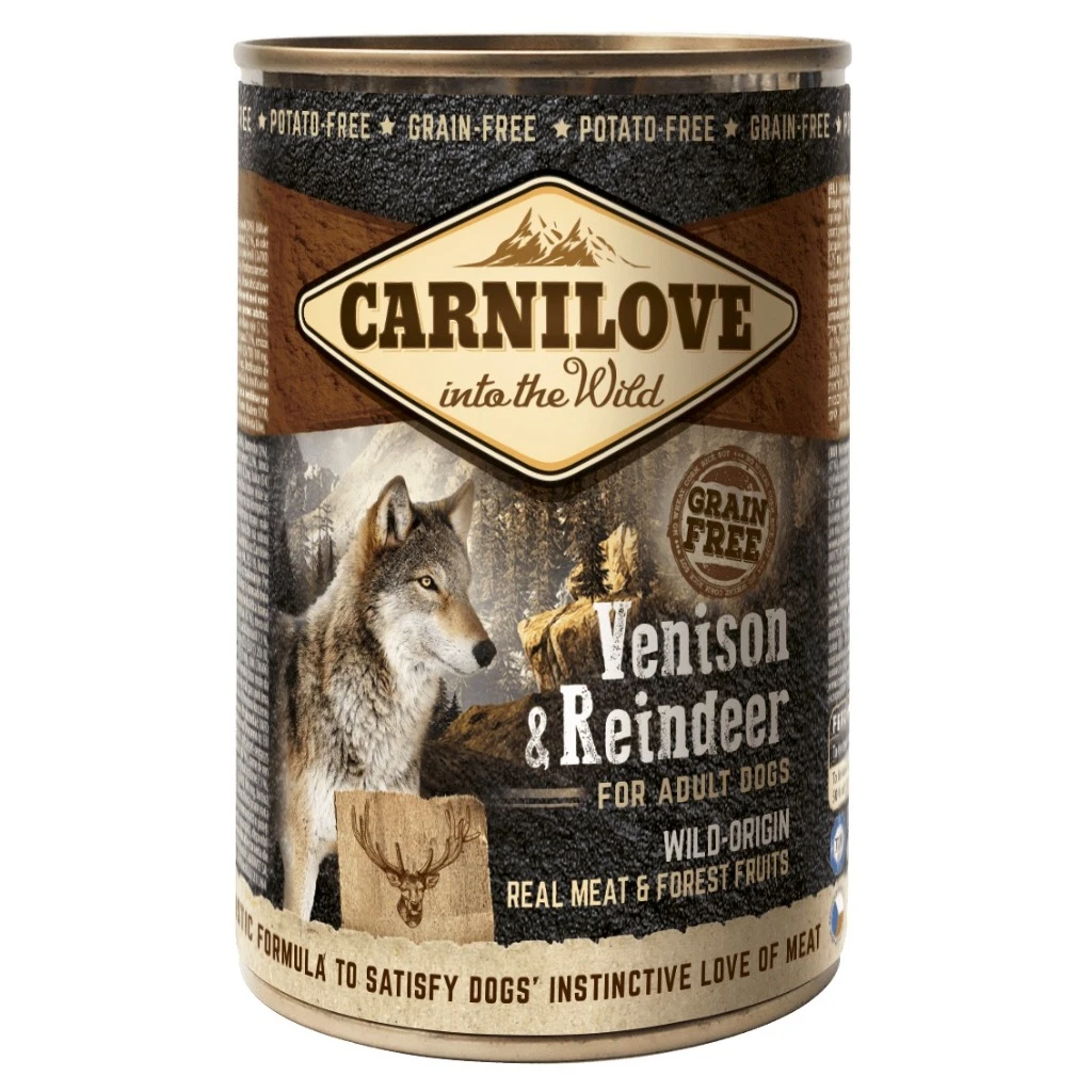 Irresistibly Meaty Wet Food for Dogs, 400g - Venison & Reindeer - image 1 of 1
