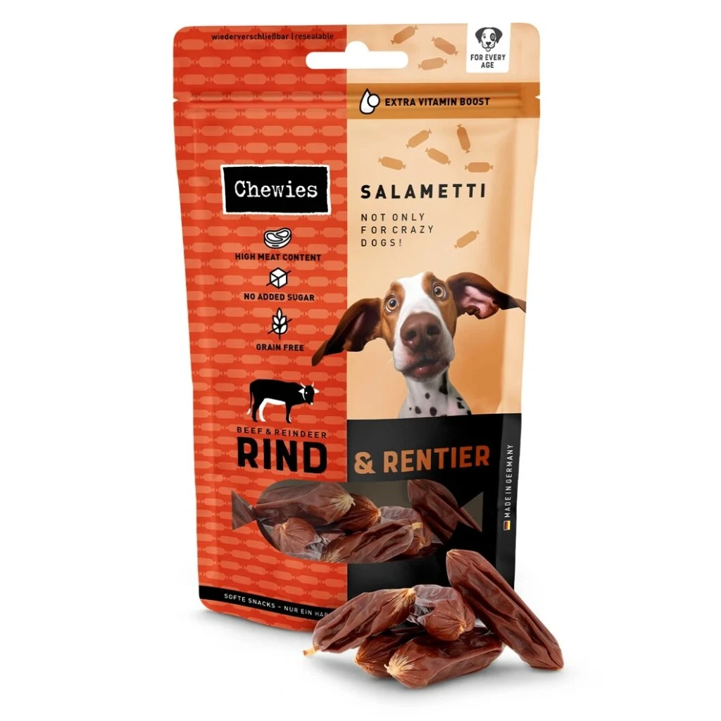 Salametti veiseliha ja põhjapõder 60g, pehmed salaamimaiused - image 1 of 4