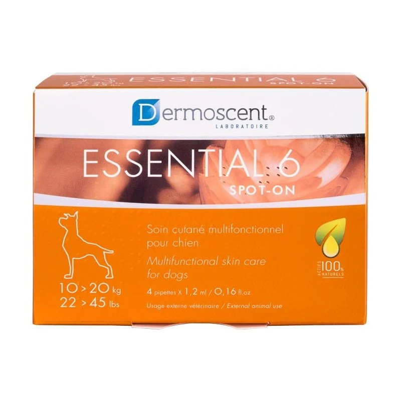 DERMOSCENT Essential6 spot-on koerale Koer 10-20kg - image 1 of 1