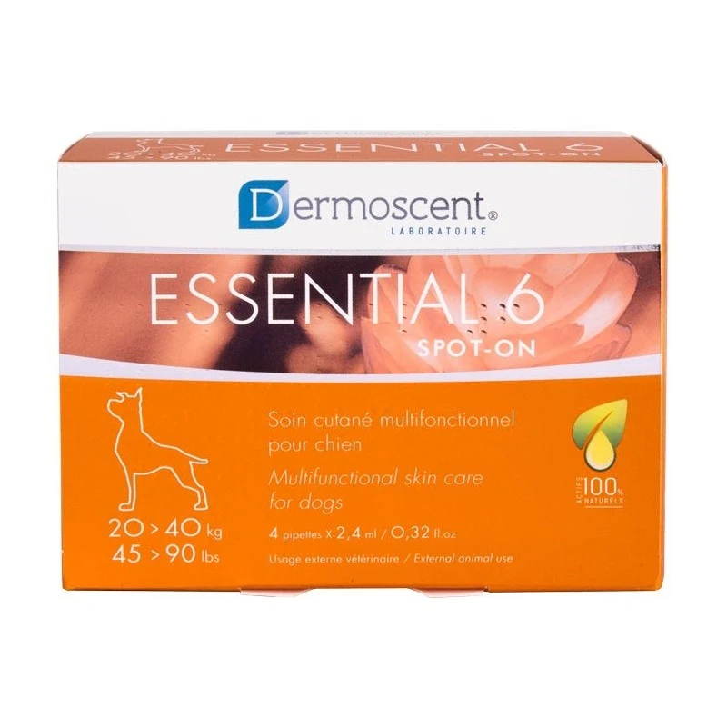 DERMOSCENT Essential6 spot-on koerale Koer 20-40kg - image 1 of 1