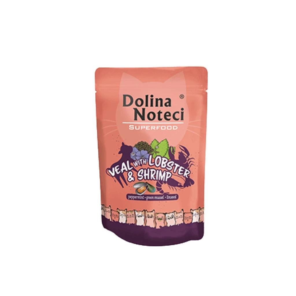 Superfood kassi märgtoit 85g - Homaari, krevettide ja vasikalihaga - image 1 of 1