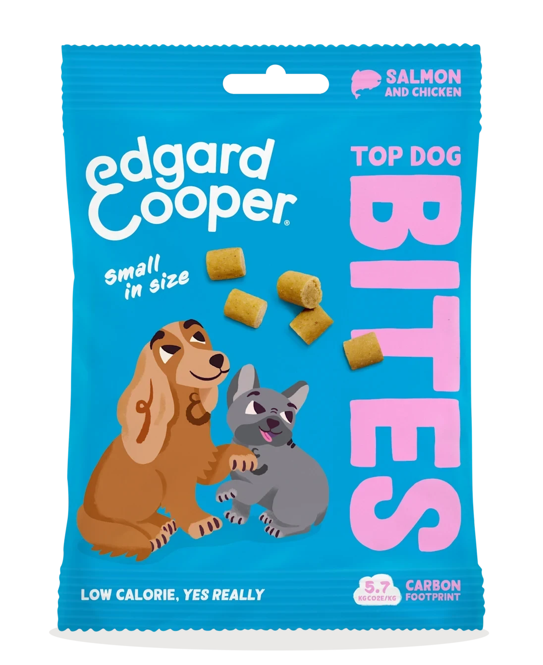 Soft and appetizing bite-size treats for dogs 50g - Salmon/chicken, Small - image 1 of 3