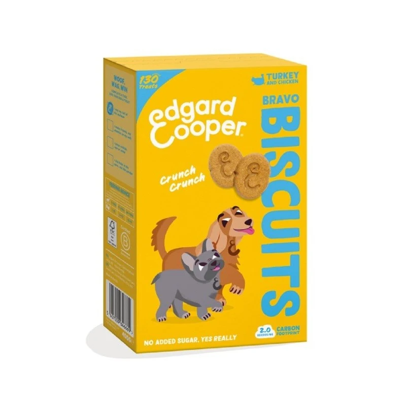 Edgard Cooper Koera maius, krõmpsuv küpsis 400g Kalkun ja kana - image 1 of 1