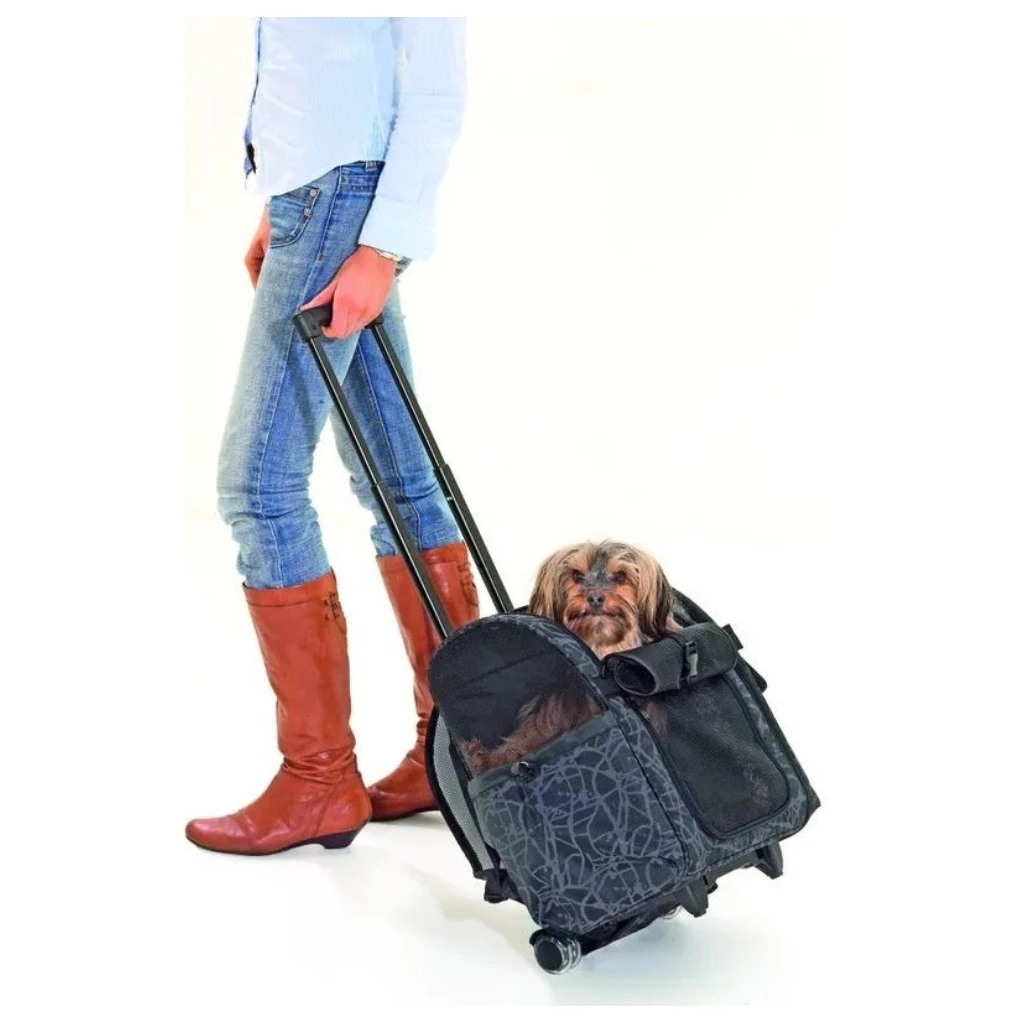 Dog carrier bag 32X29X52 black - image 3 of 5