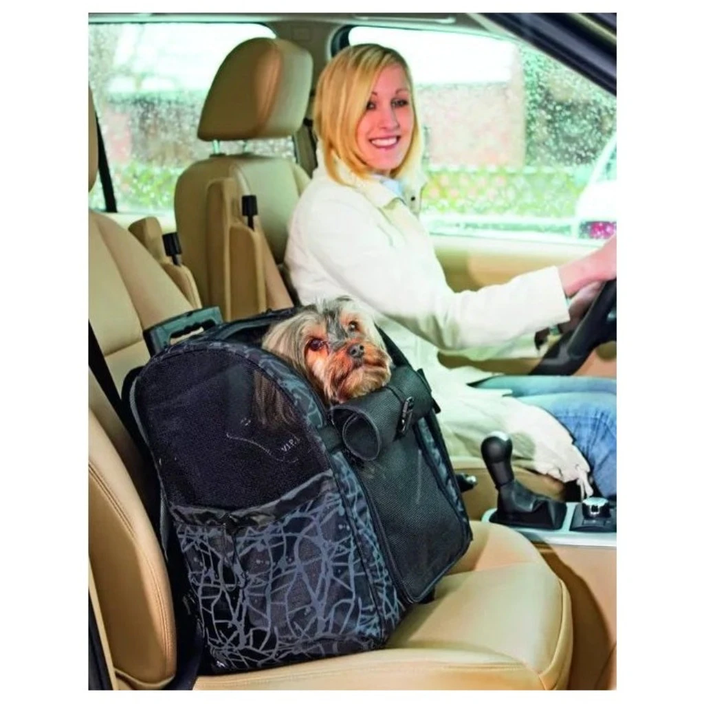 Dog carrier bag 32X29X52 black - image 4 of 5