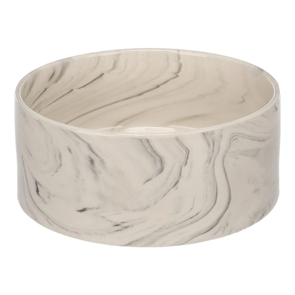Food & Water Bowl Baron Round Grey - 1,2L - image 1 of 1