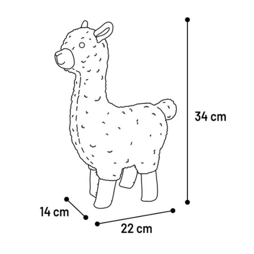Toy Cino Alpaca Yellow - image 2 of 2