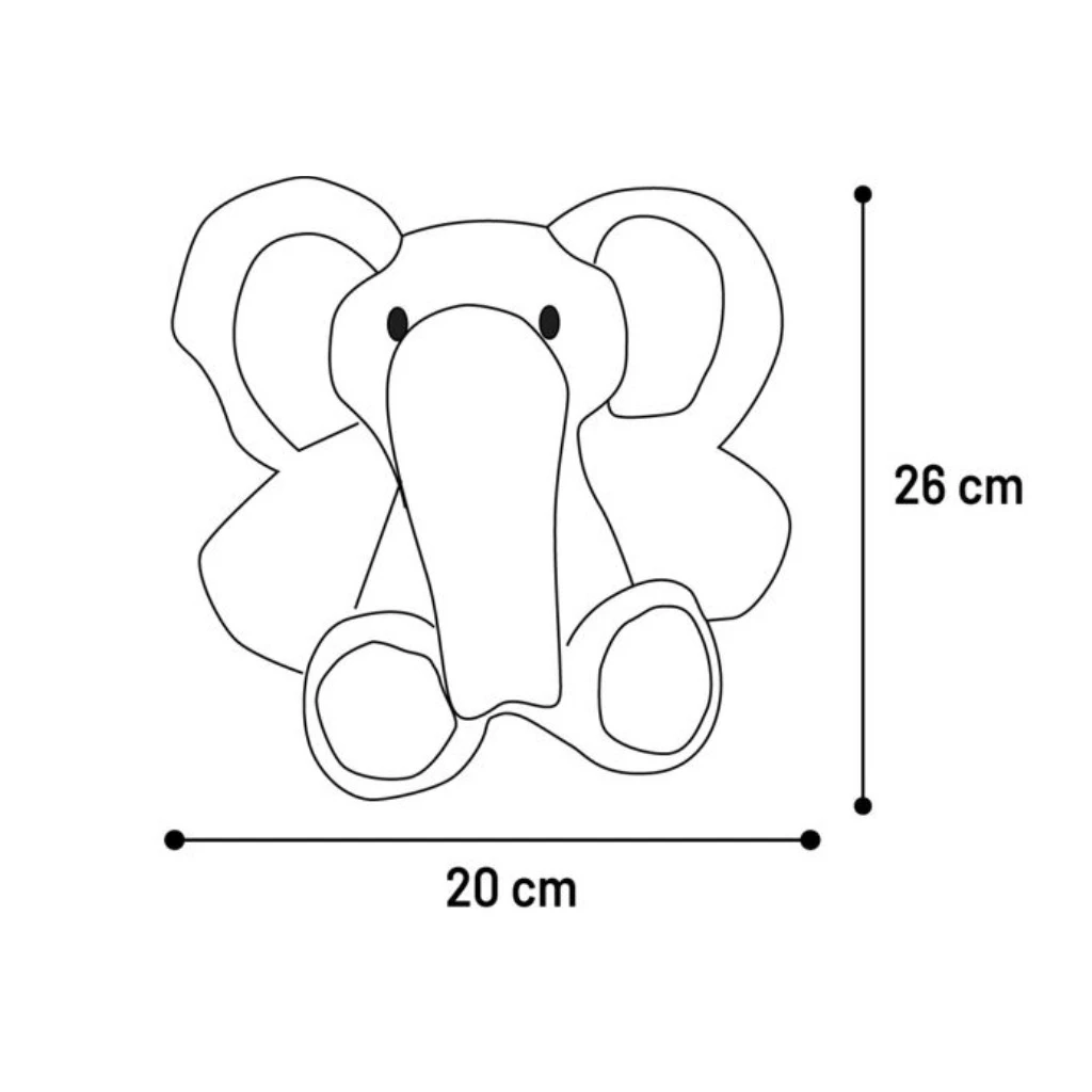 Toy Fannie Elephant - image 2 of 2