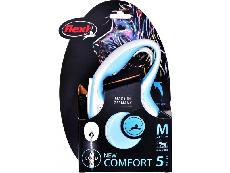 New Comfort 5m cord - Light blue - image 1 of 4