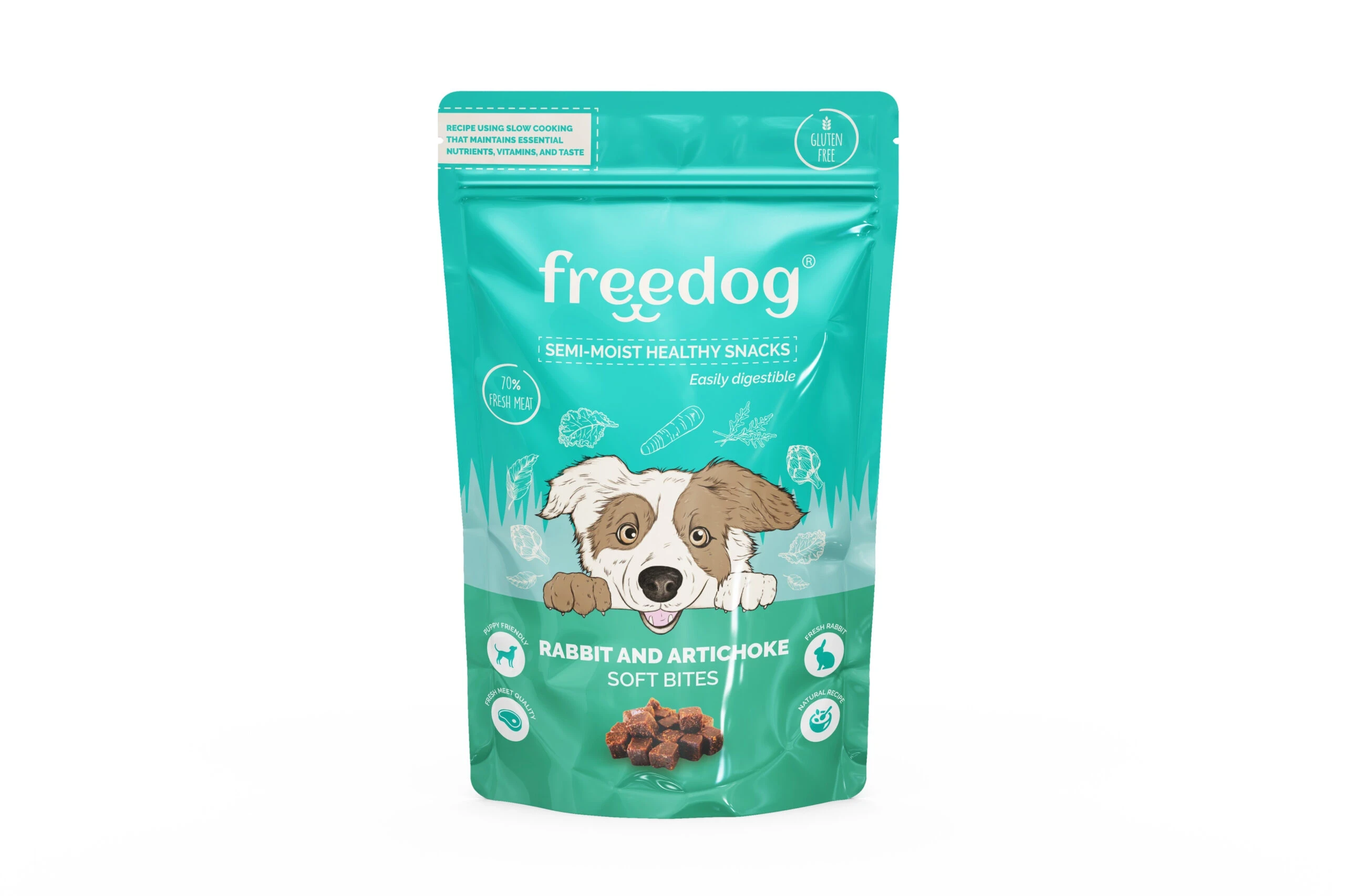 Dog treat semi-moist 100g - Rabbit/artichoke - image 1 of 1