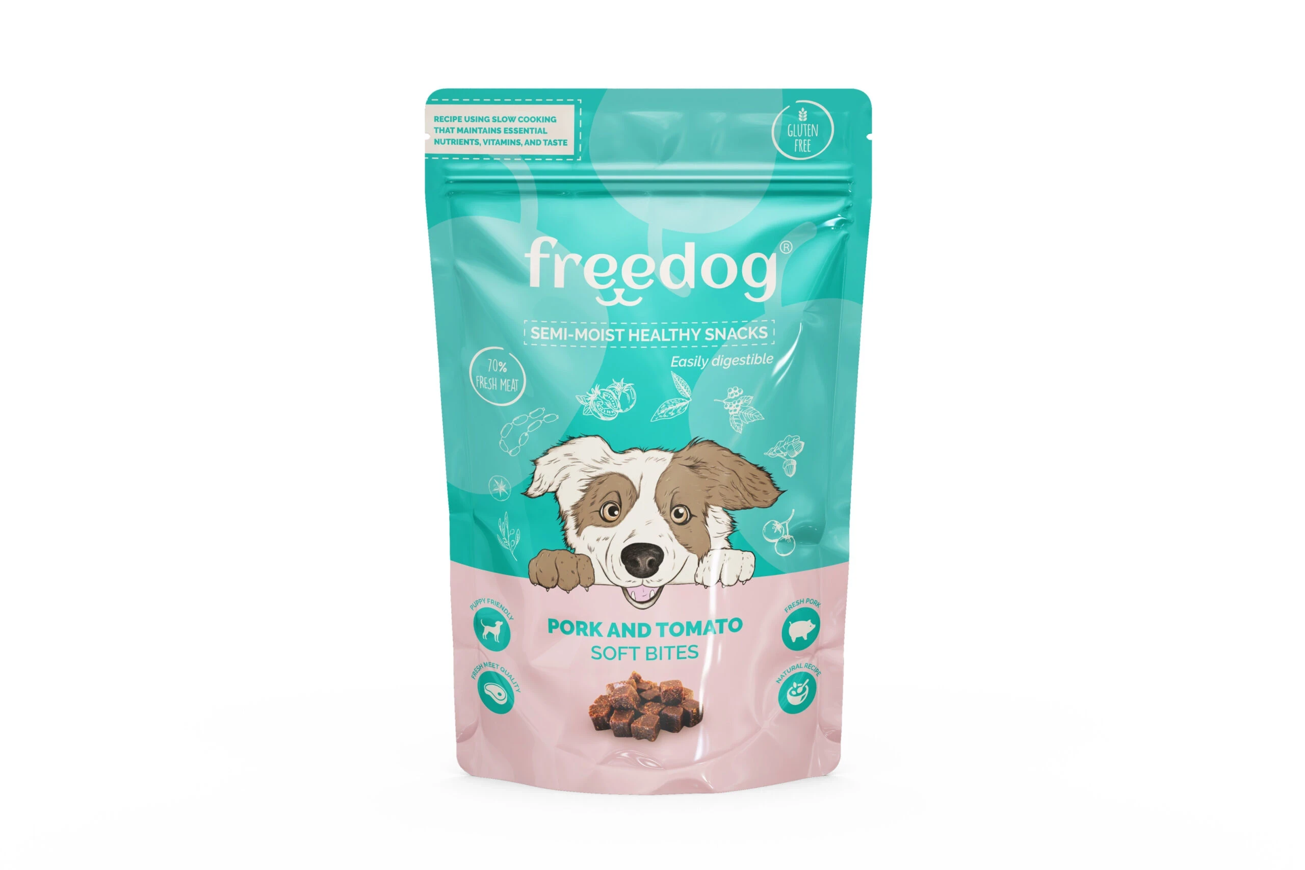 Dog treat semi-moist 100g - Pork/tomato - image 1 of 1