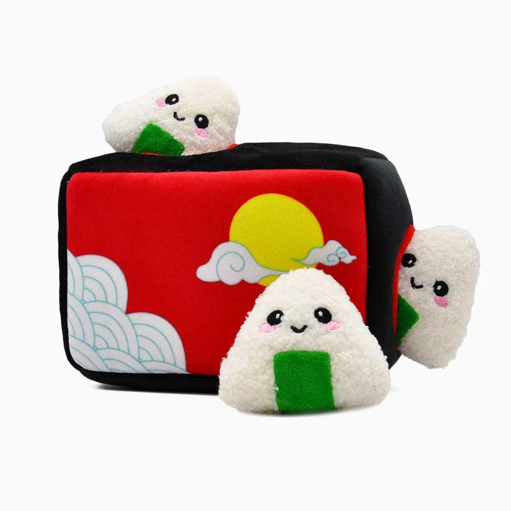 Hilarious themed hide-and-seek game, accompanied by tiny beeping toys - Bento box - image 1 of 2