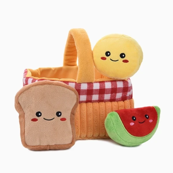 Hilarious themed hide-and-seek game, accompanied by tiny beeping toys - Picnic basket - image 1 of 2