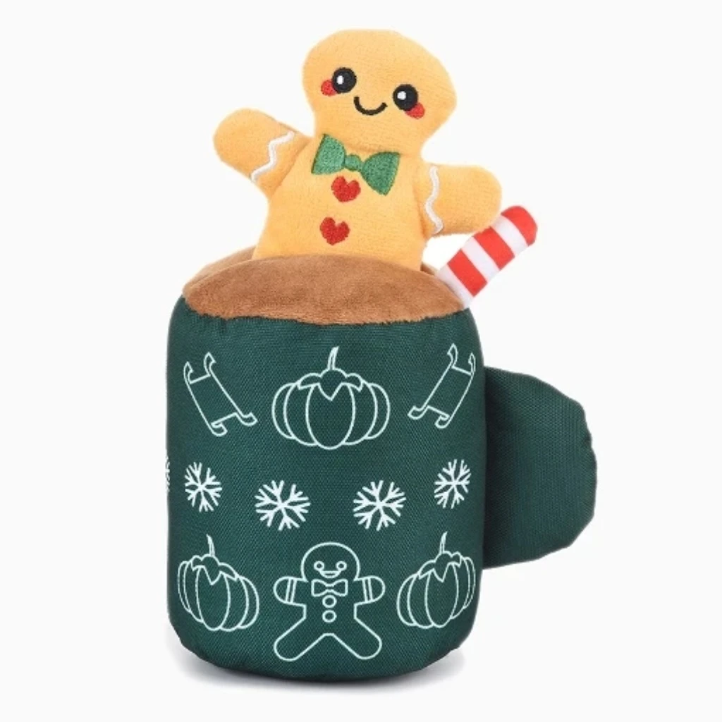 Piparkoogi Latte on ideaalne mänguasi koerale, kellele meeldivad piiksuvad mänguasjad ja ninatöö - image 2 of 10