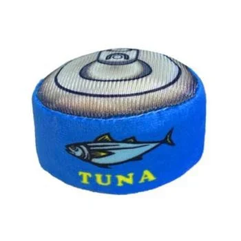 Soft Plush Kitty Toy with Catnip and Crinkle - Tuna - image 1 of 2