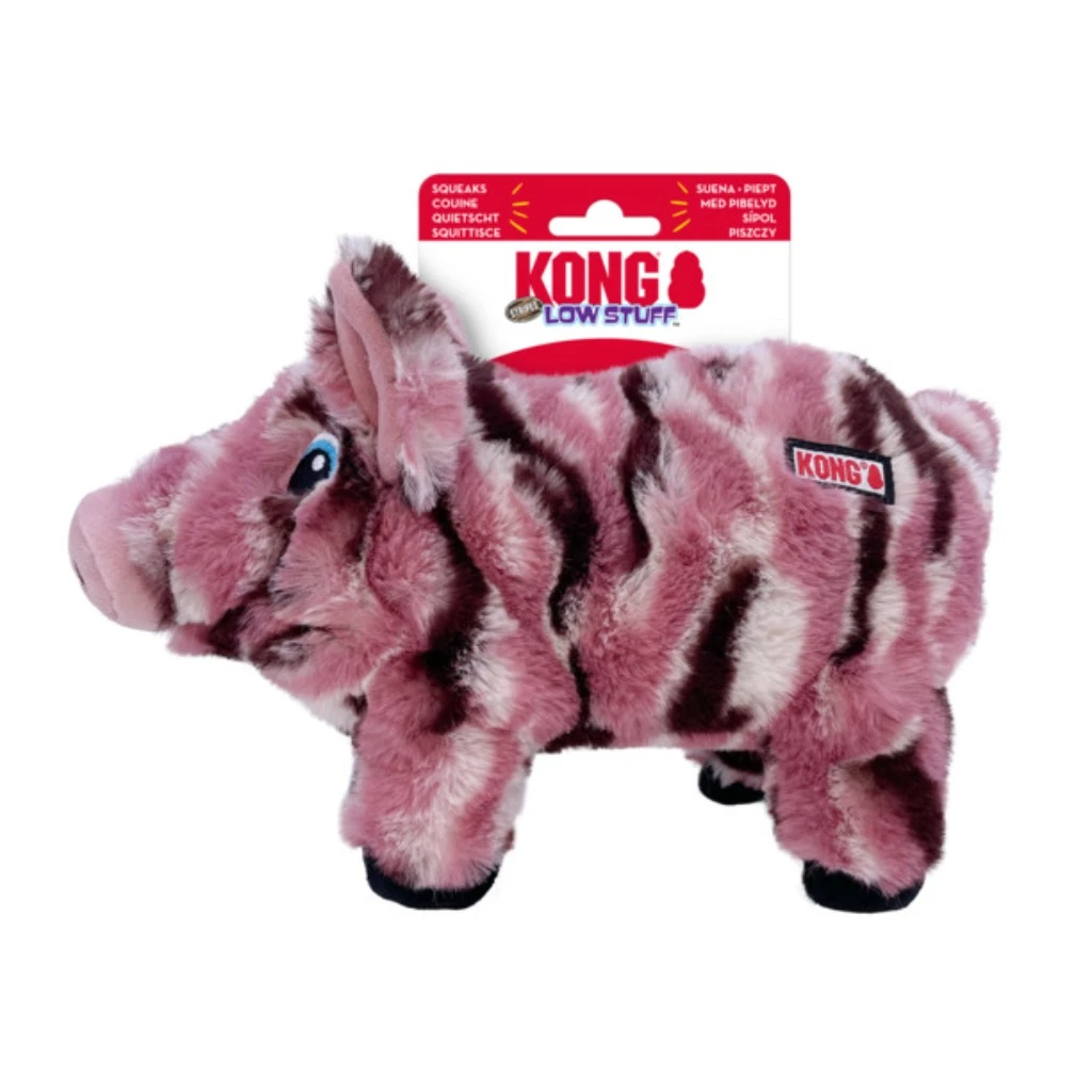 Toy Low Stuff Stripes Pig Pink - image 1 of 1