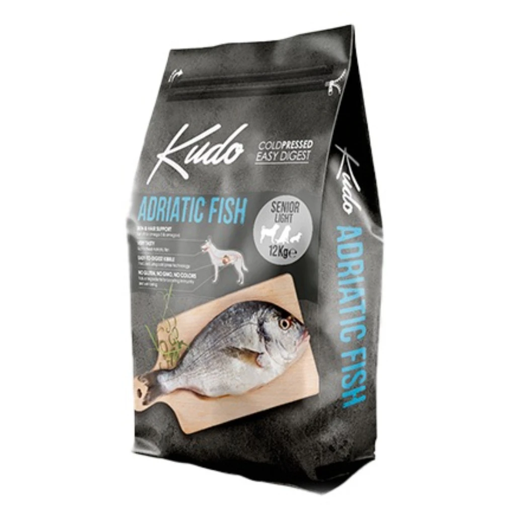 Cold-pressed complete food for dogs - 12kg Adriatic fish senior light - image 1 of 1