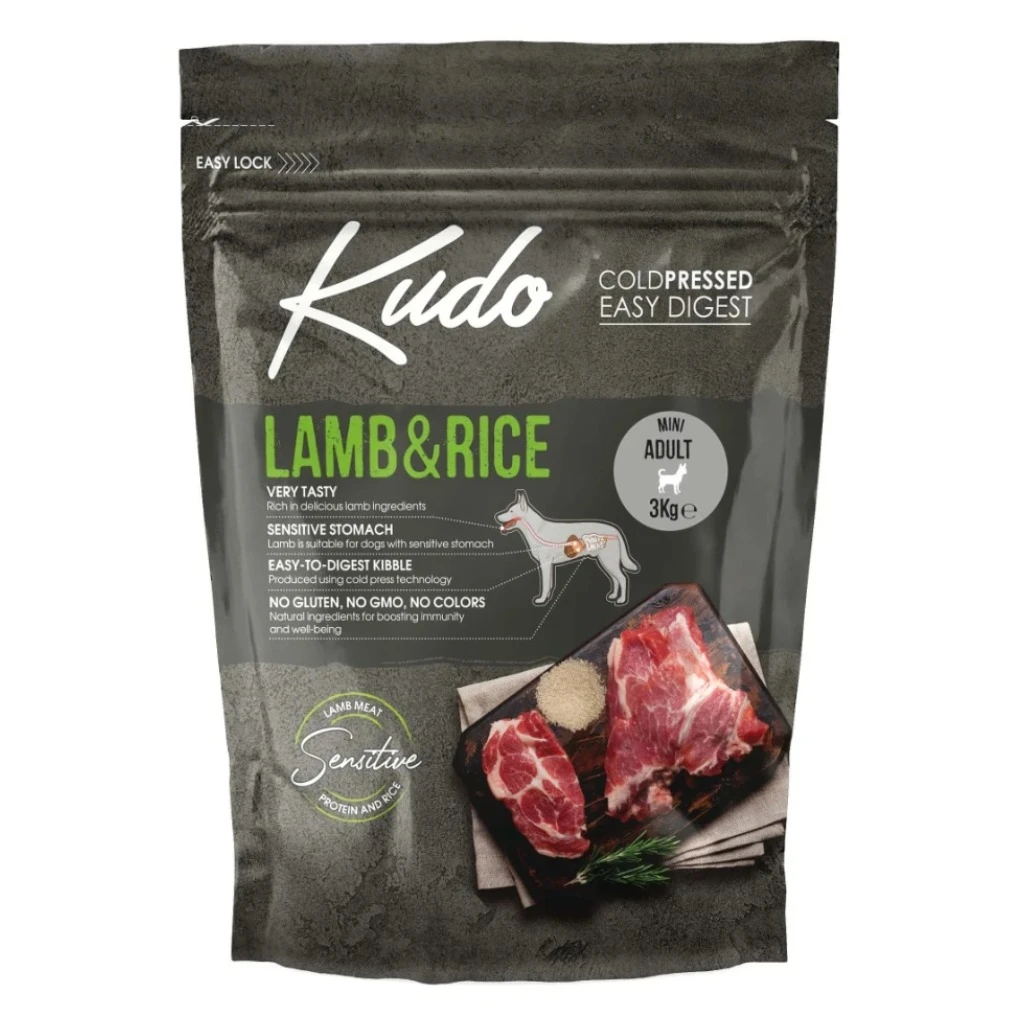Mini külmpressitud koeratoit, 3kg - Lammas & Riis - image 1 of 1