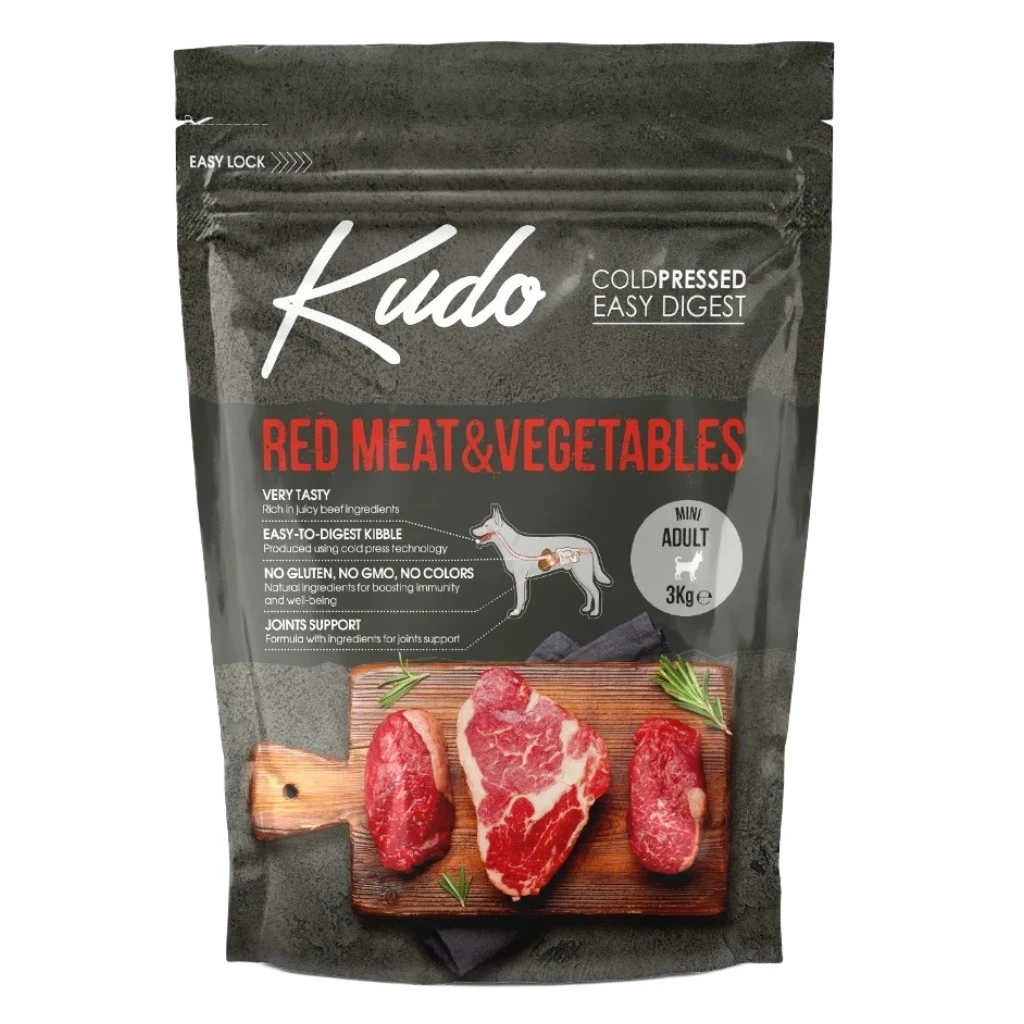 Mini külmpressitud koeratoit, 3kg - Punane liha Ja Köögiviljad - image 1 of 1