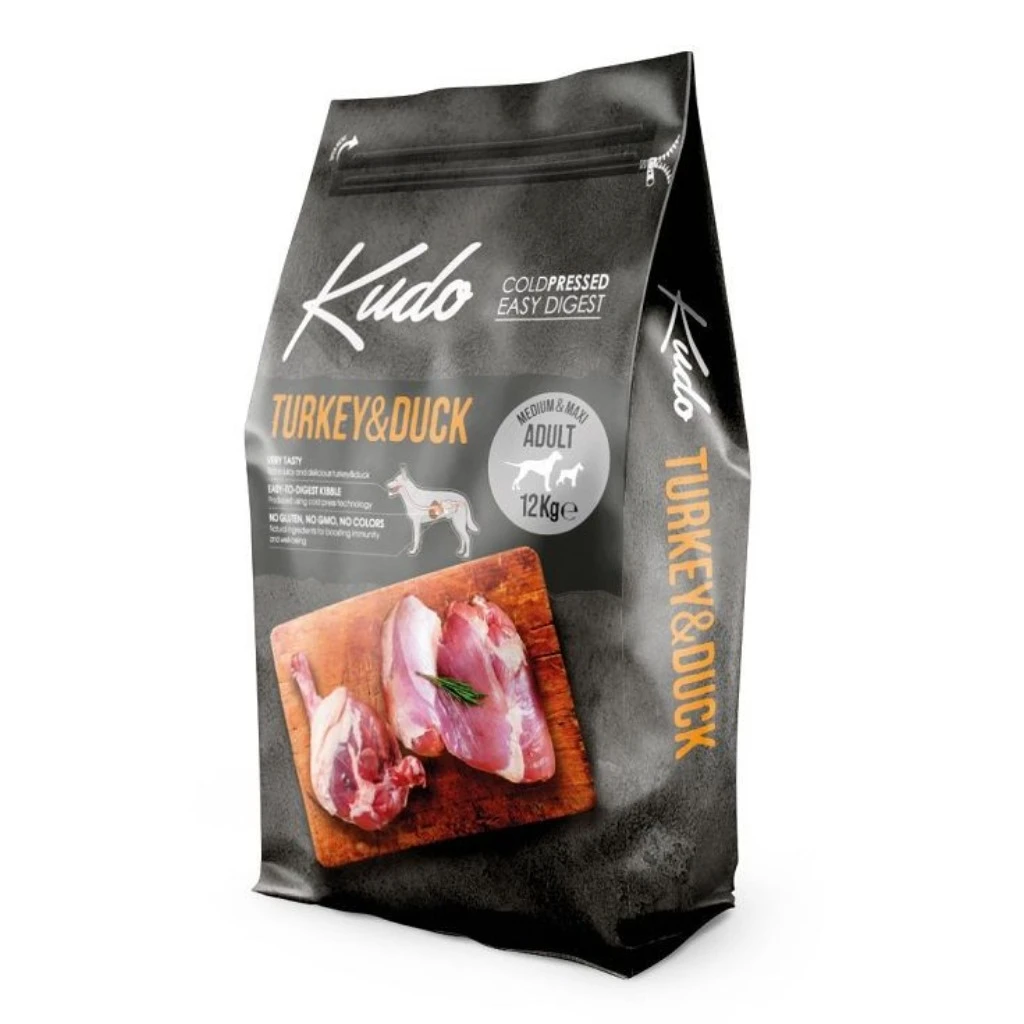 Cold-pressed complete food for dogs - 12kg Turkey & duck - image 1 of 1