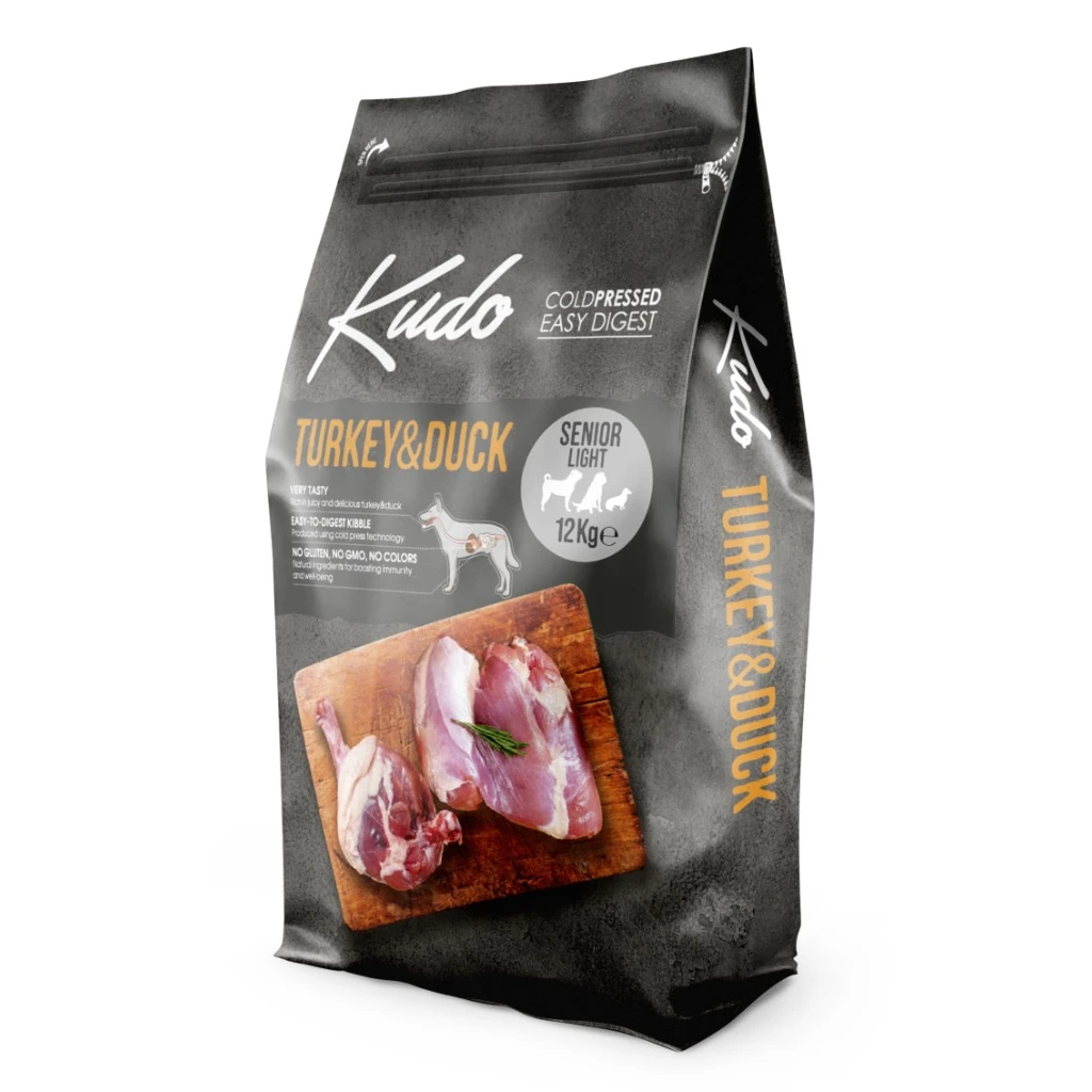 Cold-pressed complete food for dogs - 12kg Turkey & duck senior light - image 1 of 1
