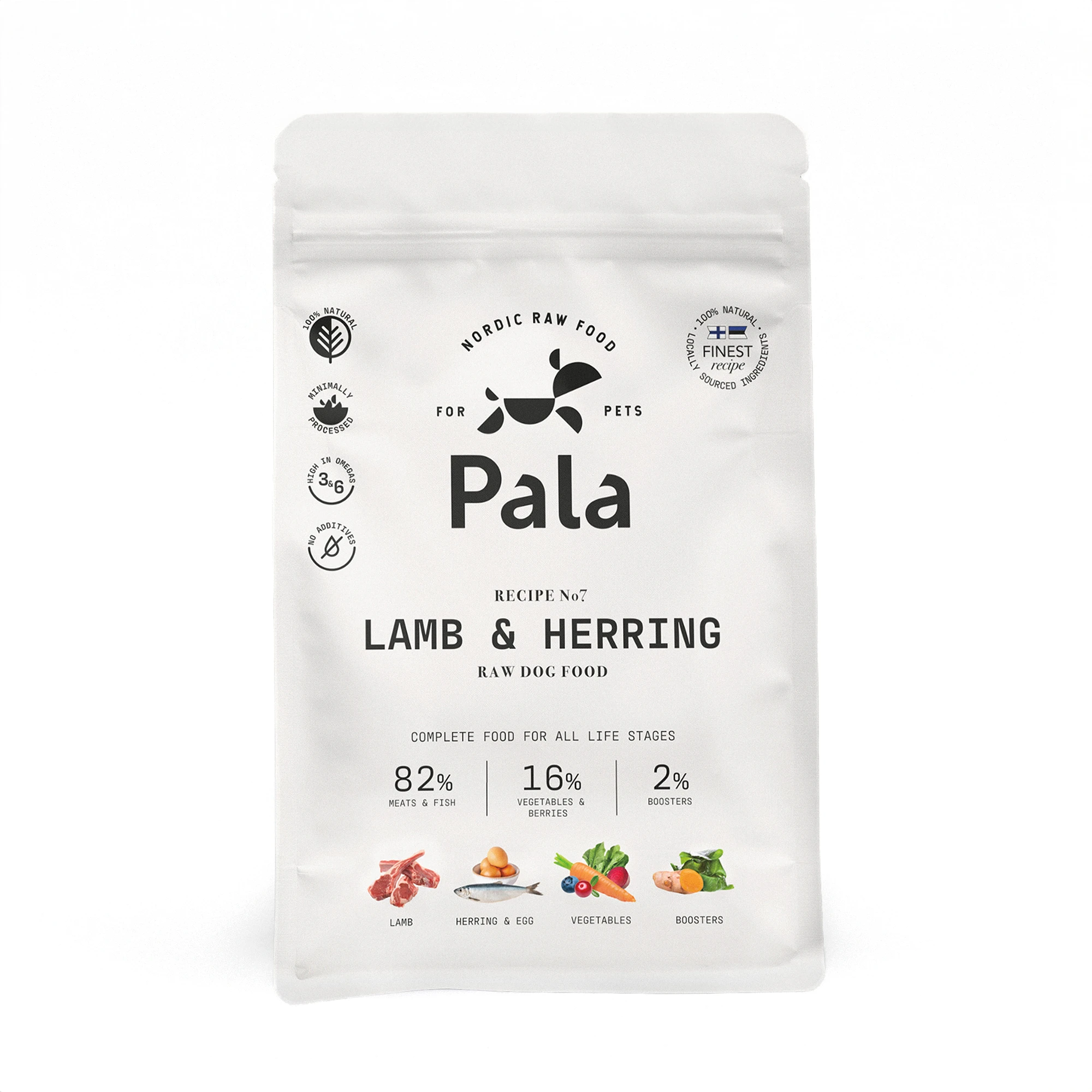 Pala Terviklikud ja tasakaalustatud toidud Retsept #7 Lammas ja heeringas 1kg - image 1 of 1