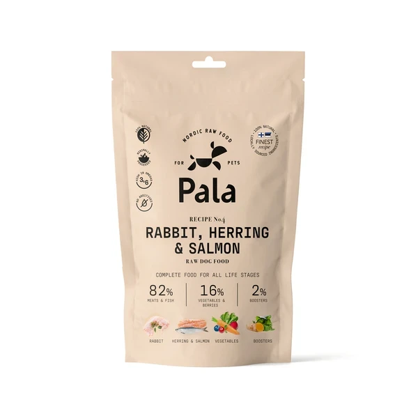 Whole and balanced foods - Retsept #4 Rabbit, herring and salmon 100g - image 1 of 1
