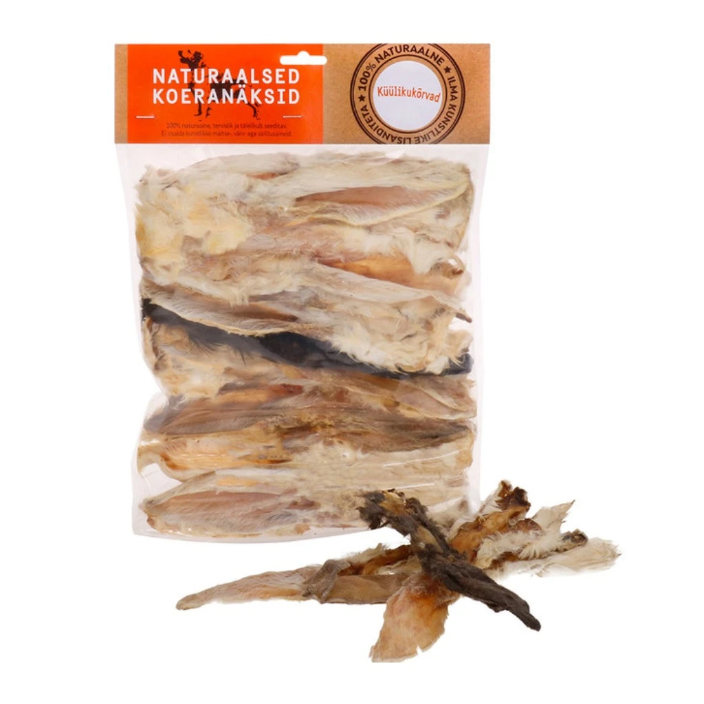 Naturaalne koera maius, küüliku kõrvad karvadega 500g - image 1 of 1