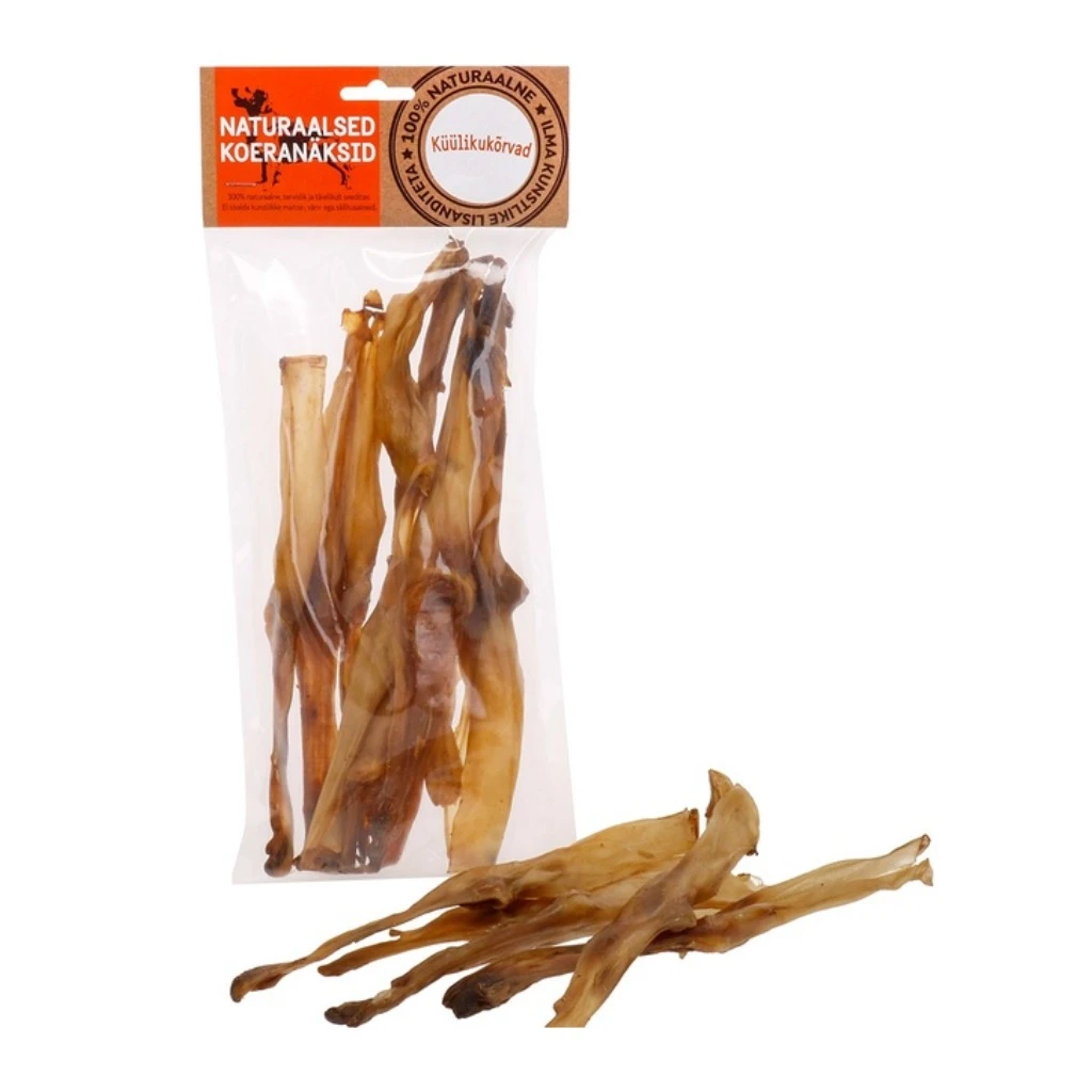 Natural treat for dogs — rabbit ears - 100g - image 1 of 1