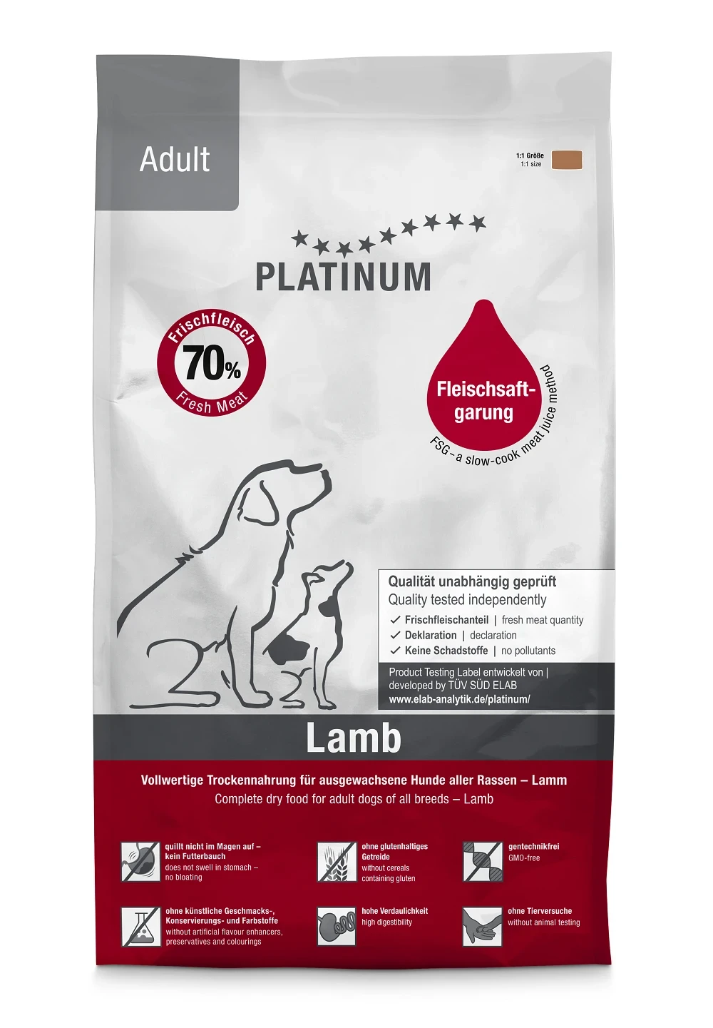 Kibble - 1,5kg, Lamb - image 1 of 2