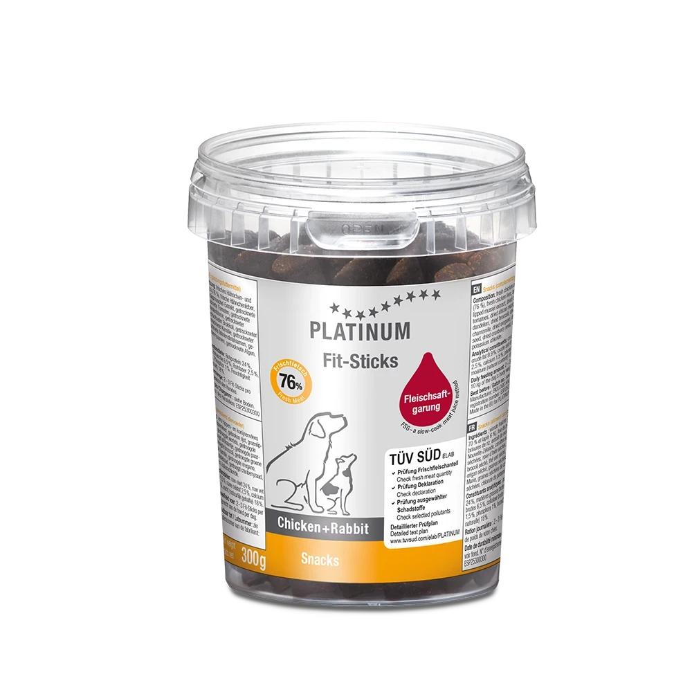 Fit-Sticks Healthy and Low Fat Treats, 300g - Chicken and Rabbit - image 1 of 2