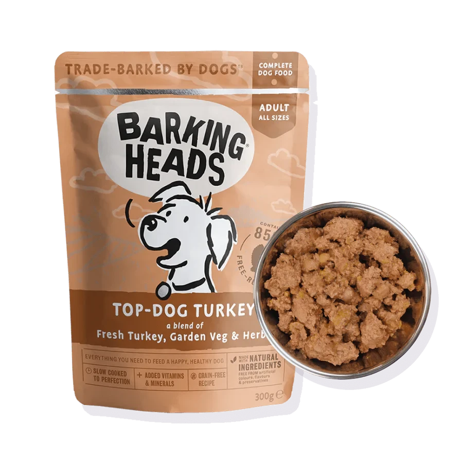 Barking Heads Einekotike koerale 300g Top Dog Turkey - image 2 of 3