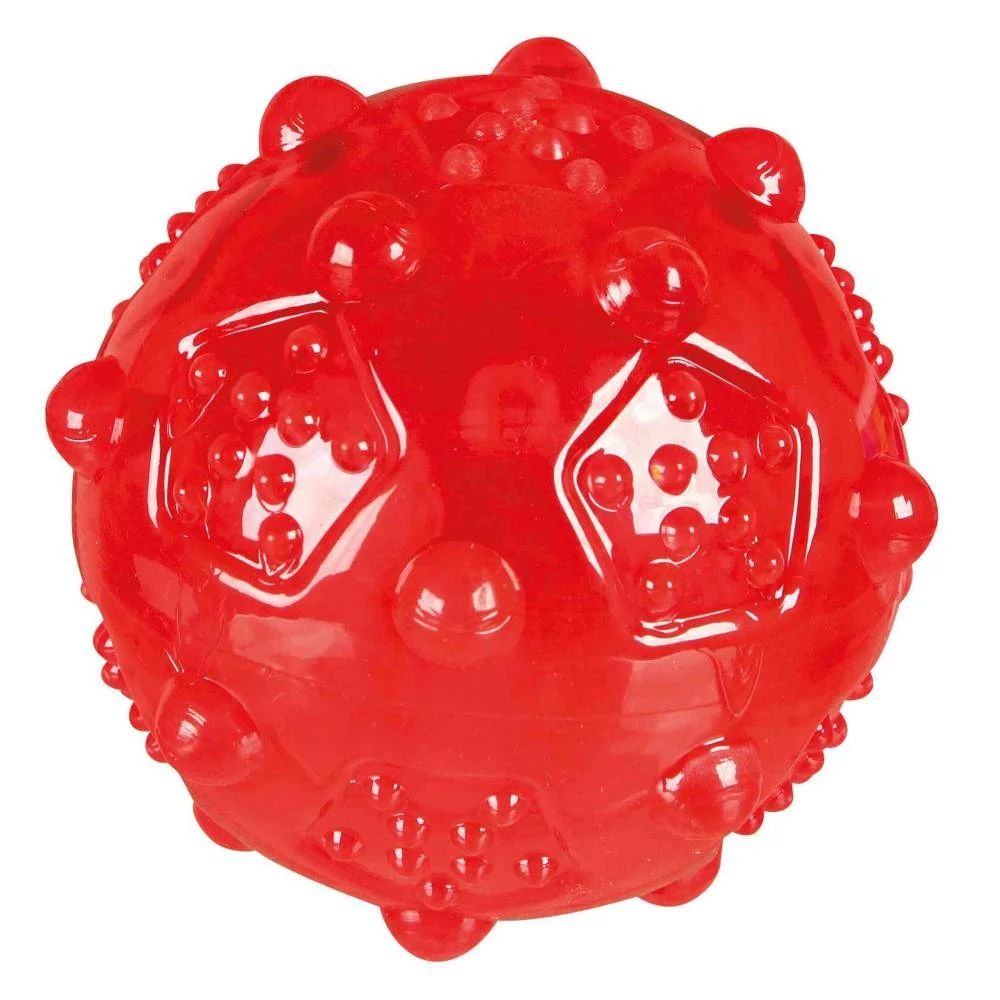 Koera mänguasi kummist piiksuv pall - 8cm - image 1 of 2