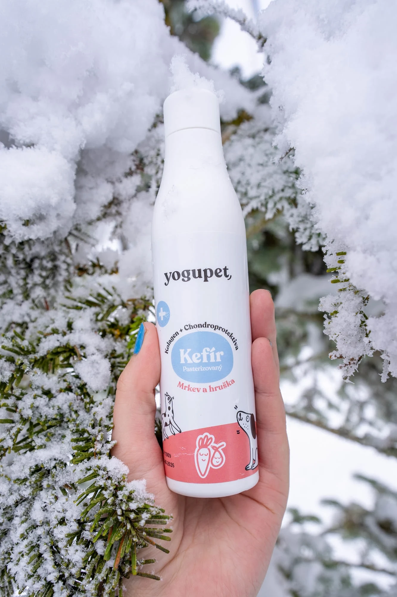 Kefir for dogs and cats with joint nutrition – with pear and carrot - image 3 of 6