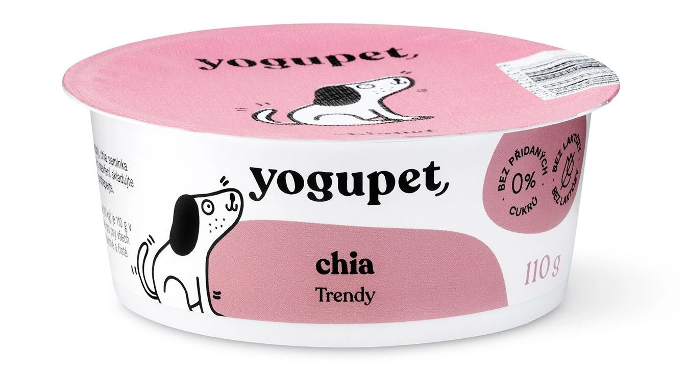Yogupet Yoghurt for dogs with chia seeds - image 1 of 4