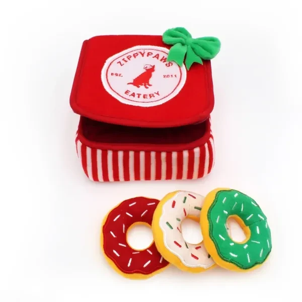 Zippy Burrow, game of hide-and-seek - Holiday donut box - image 2 of 2